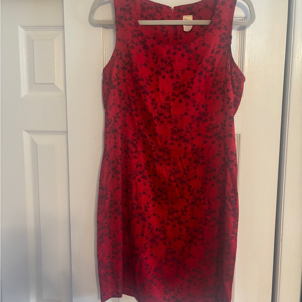 PROM SEASON is coming!!!Elegant Red Floral Dress